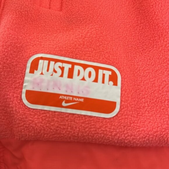 Nike Girls Hot Pink Fall Hooded Jacket Coat Size 3T - Picture 6 of 6